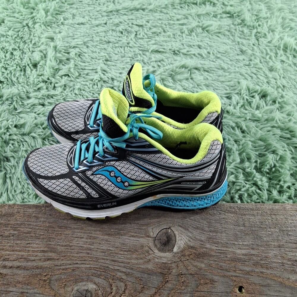 Size 7.5 - Saucony Guide 9 Gray - S10296-1 - Picture 3 of 10
